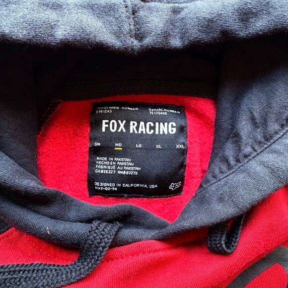 Vintage Y2K Essential Fox Racing Sweatshirt - Picture 3 of 4